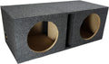 Dual 10" Vented Subwoofer Sub Box Ported Enclosure 5/8" MDF R1014