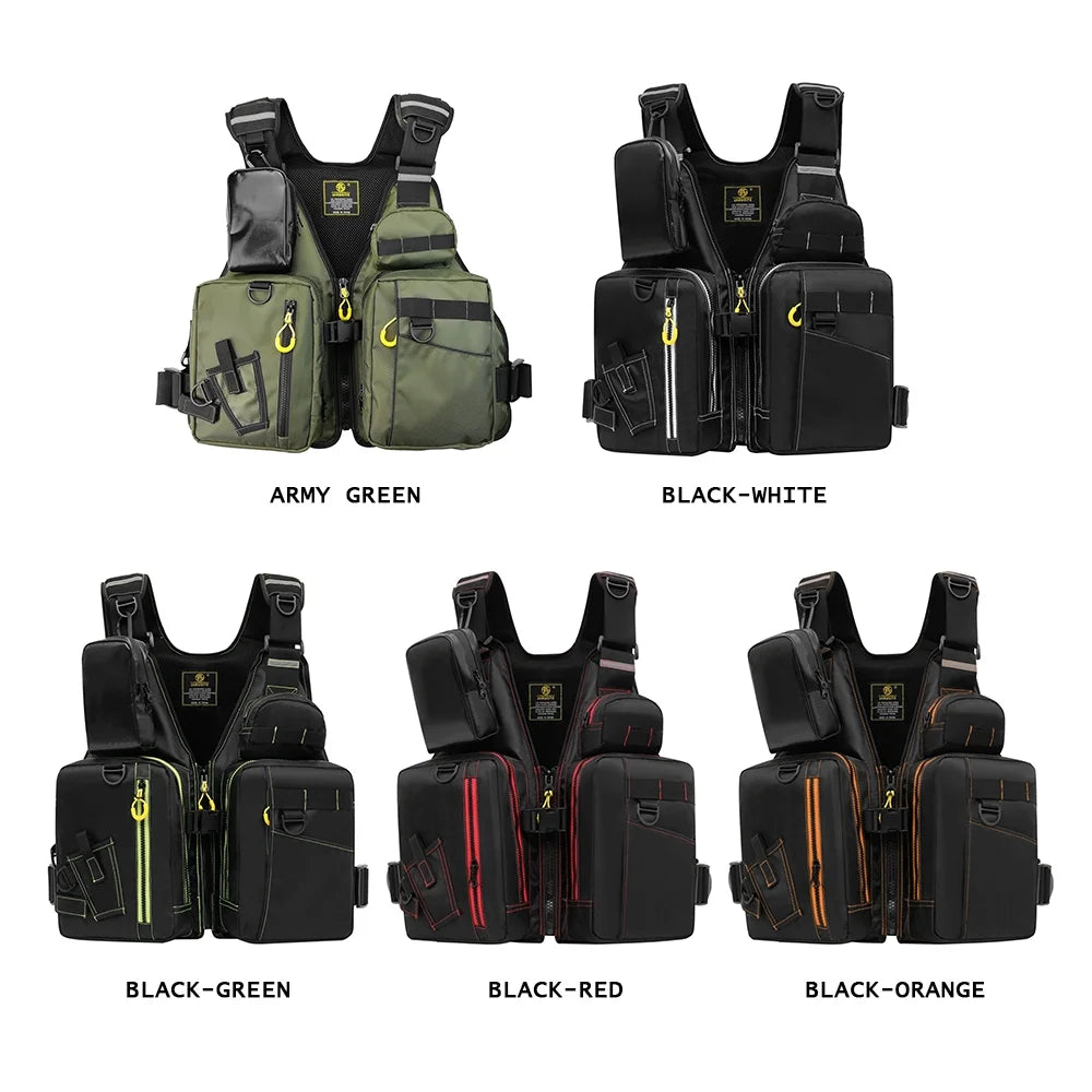 Fishing Floatation Vest Waistcoat Q387