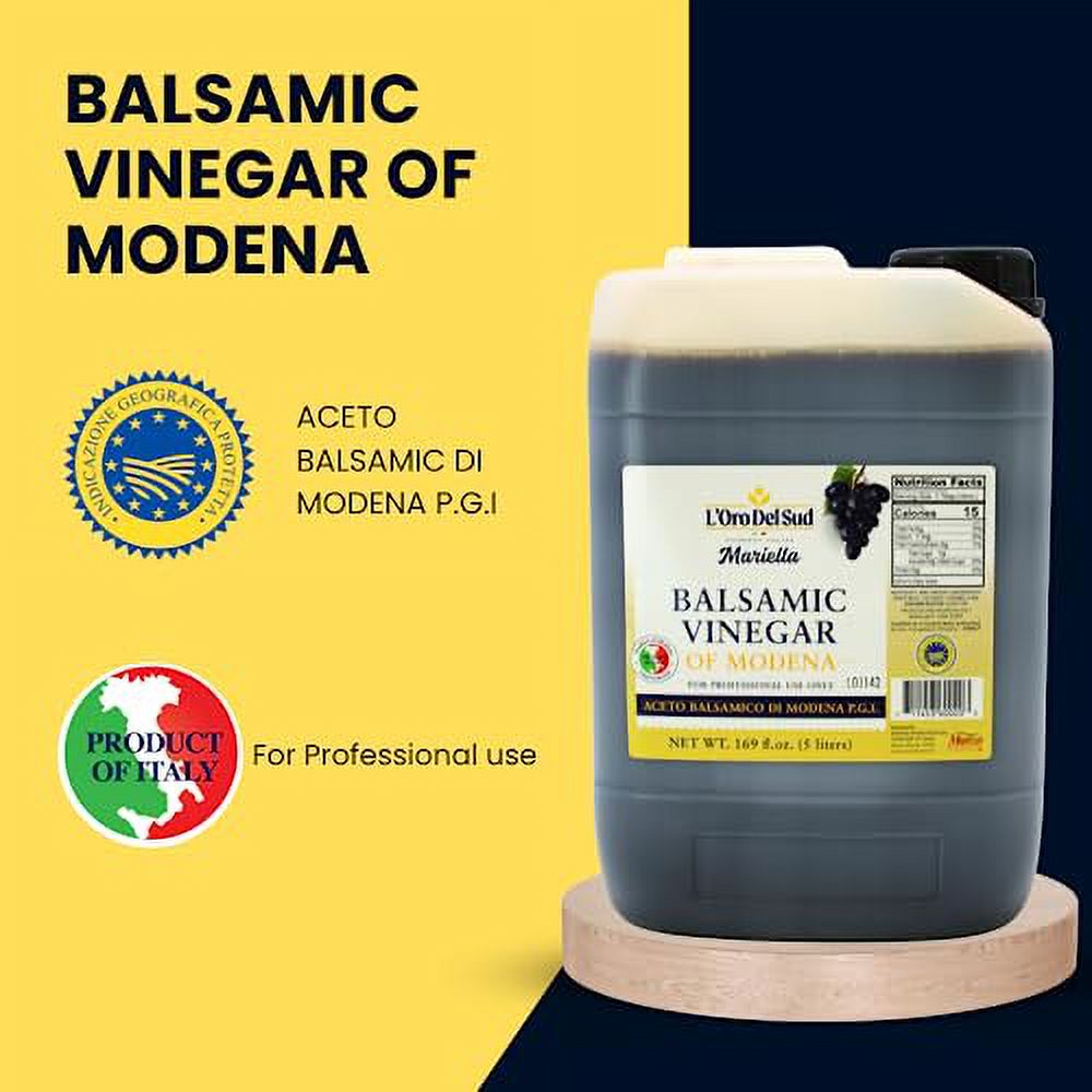 Aged Balsamic Vinegar of Modena, IGP Certified, 5 liters (169 fl oz) B82429