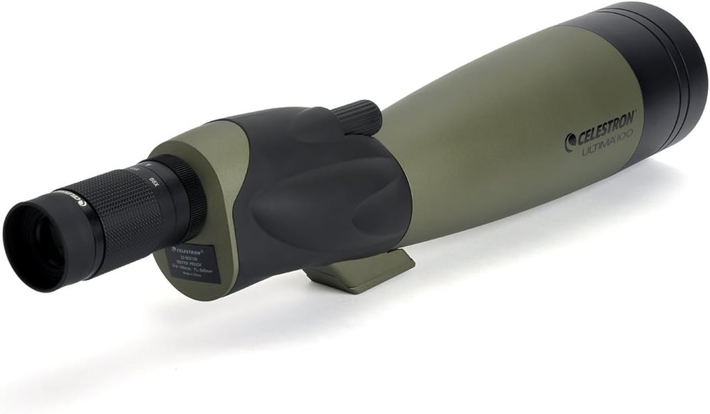 22 to 66x100mm Angled Spotting Scope with Zoom Eyepiece L407004