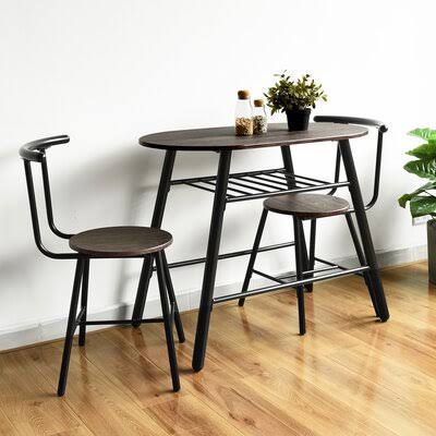 3 - Piece Breakfast Nook Dining Set S205365