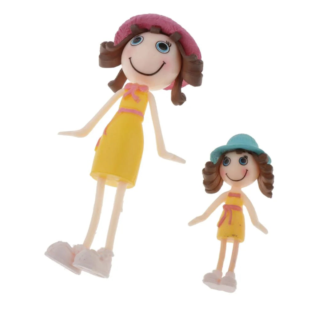 1/12 Dollhouse Mini Dolls Figures E1969