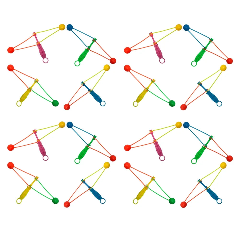 25 Pcs Bumper Ball Outdoor Toy Party Toys Children’s Noise Maker Clackers Noisemakers E19125
