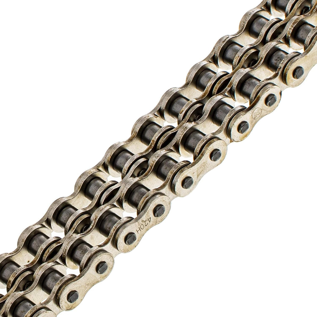 Drive Sprocket Chain Combo Front 14 Rear 46 Tooth 420HZ Standard 110 Links Pack of 2 E639