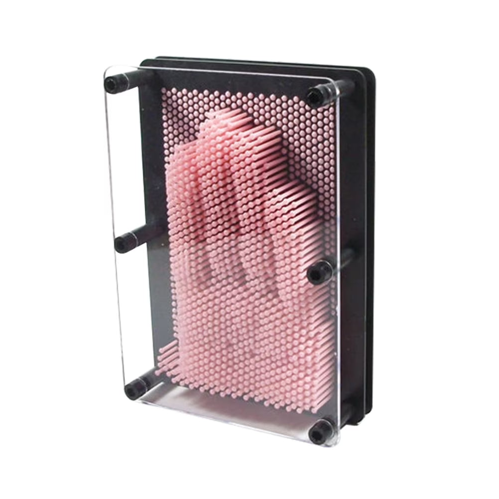 Large Size Pink 3-Dimensional Pin Art Board Toy X594482
