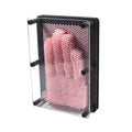 Large Size Pink 3-Dimensional Pin Art Board Toy X594482