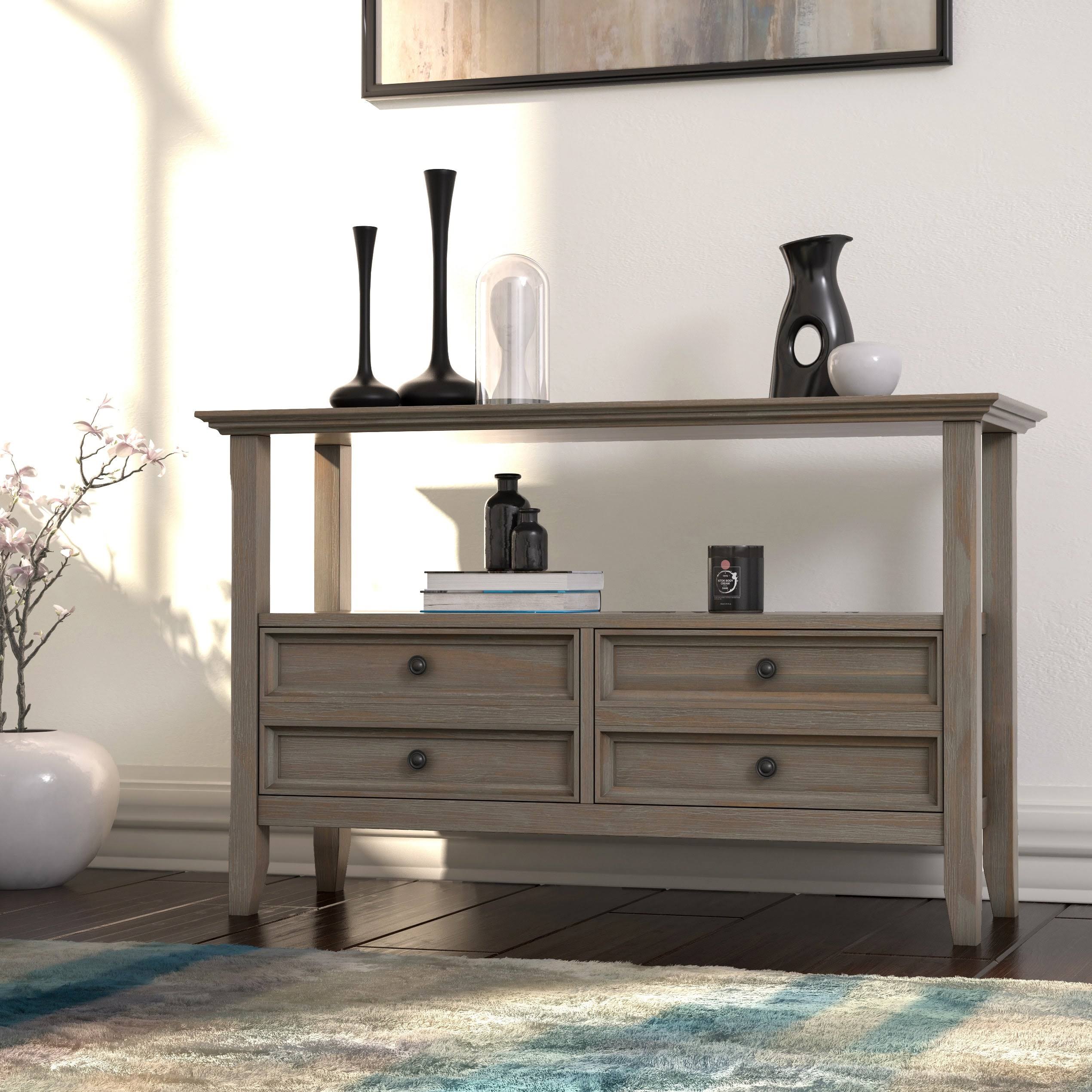 Solid Wood Console Sofa Table J8094