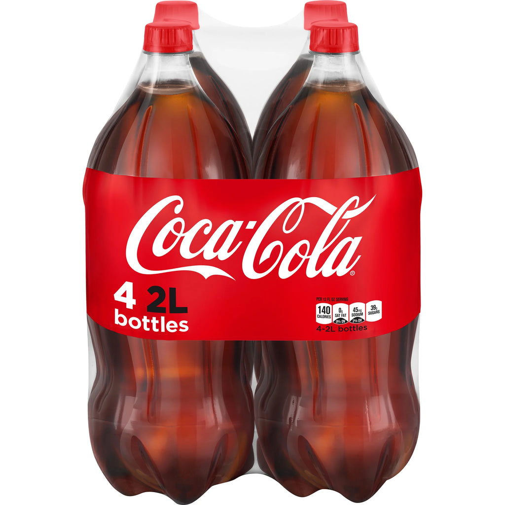 2 Liters Soda Soft Drink, 4 Pack E63001