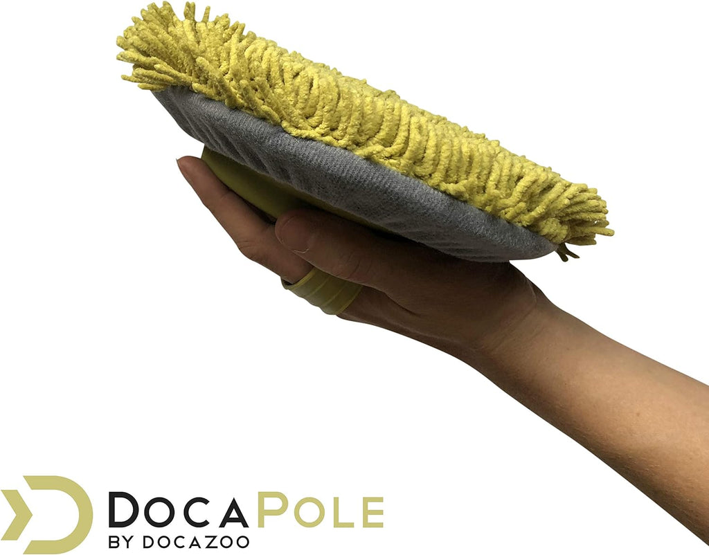 Wall Duster with Telescoping Pole and Chenille Microfiber Cleaning Head I5112
