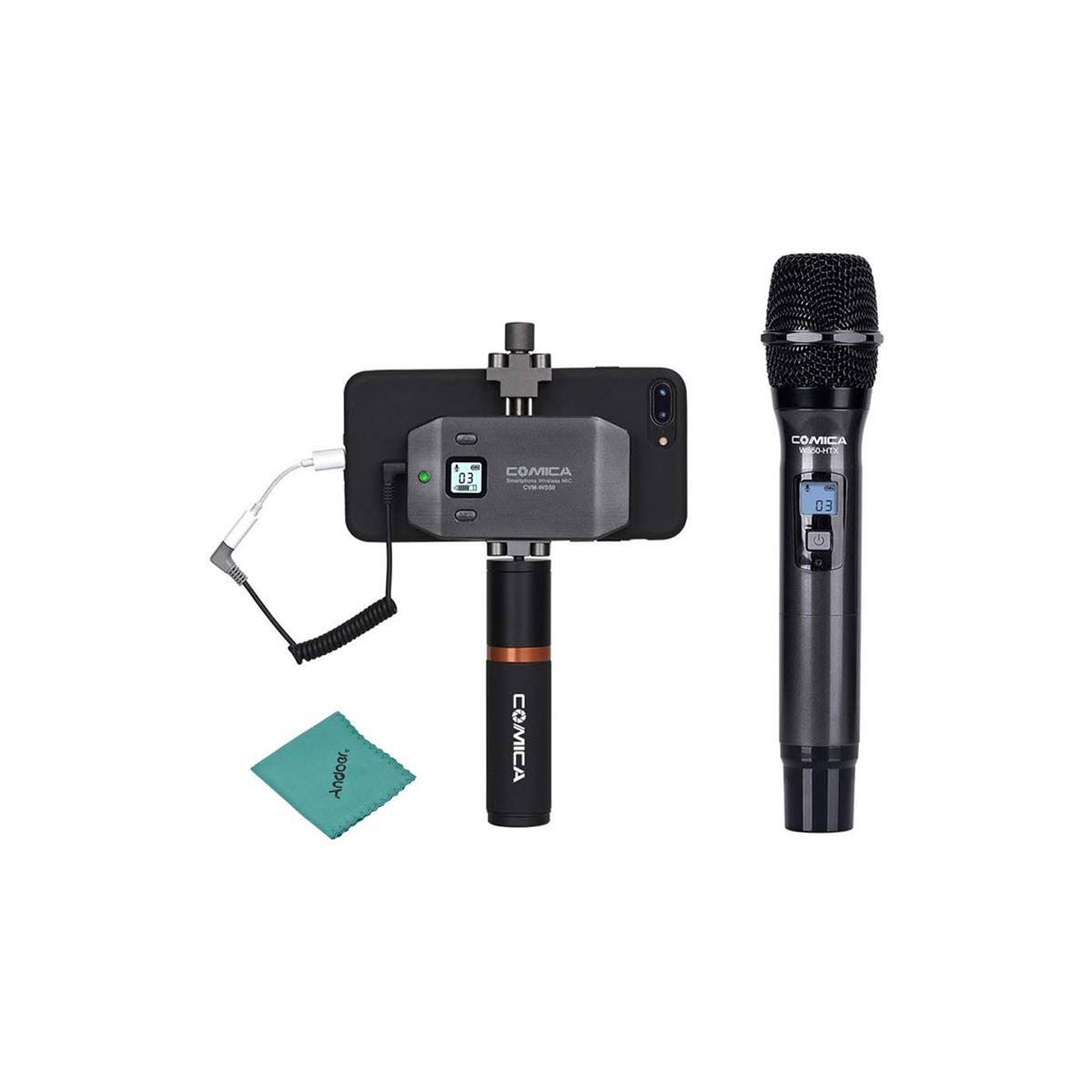 Wireless Handheld Microphone for Smartphones G622070