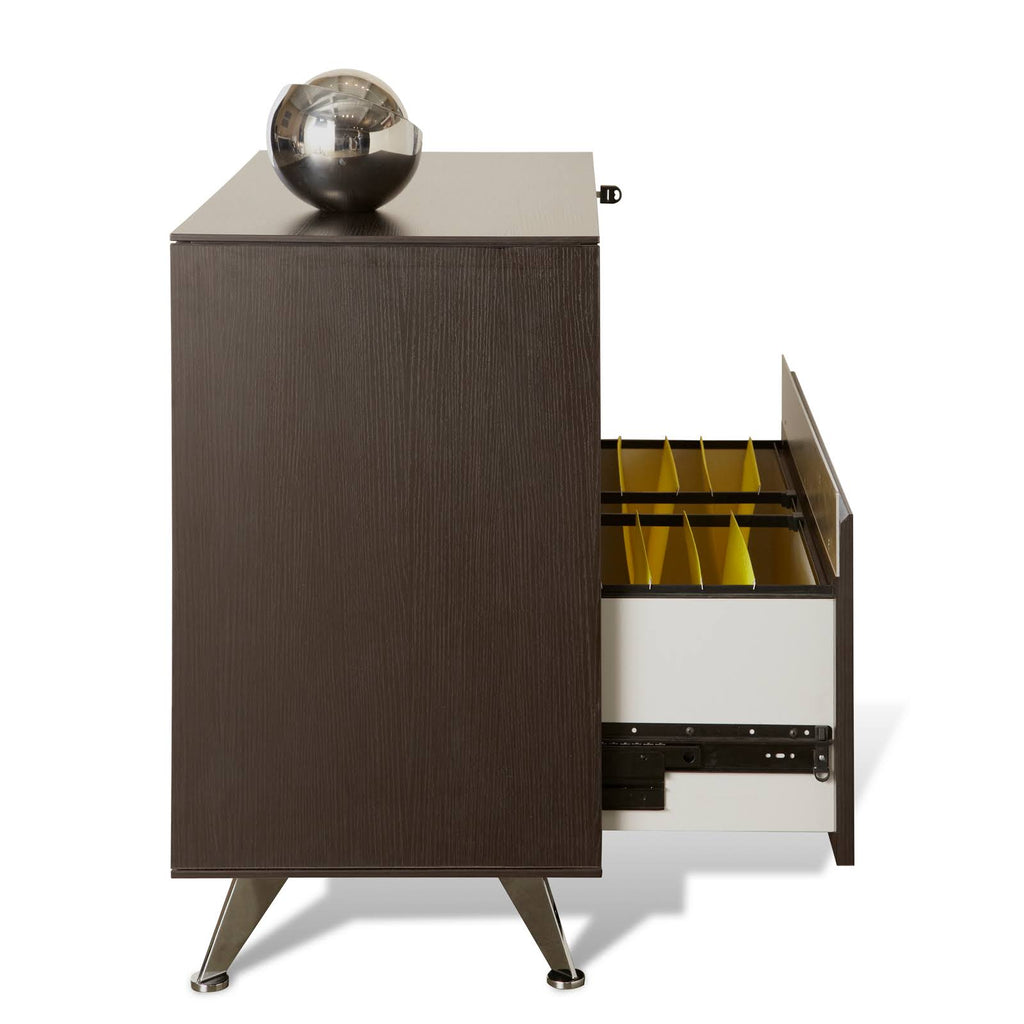 Espresso Lateral File Cabinet I712