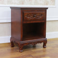 Windsor 1-Drawer Carved End Table P328014