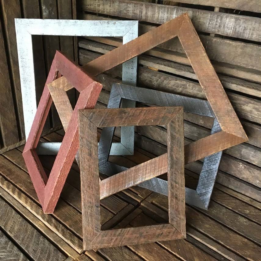 Distressed Whitewashed Frame 10x12 N83270
