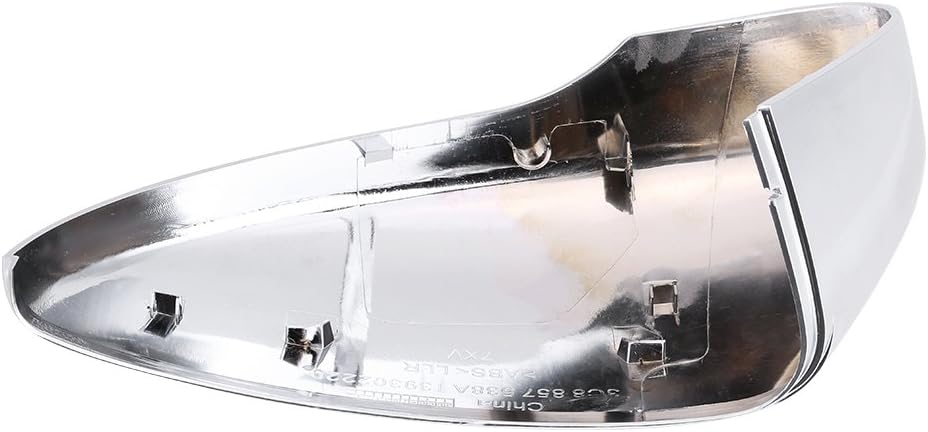 Matte Chrome Rearview Mirror Cover Trim Pair B442959