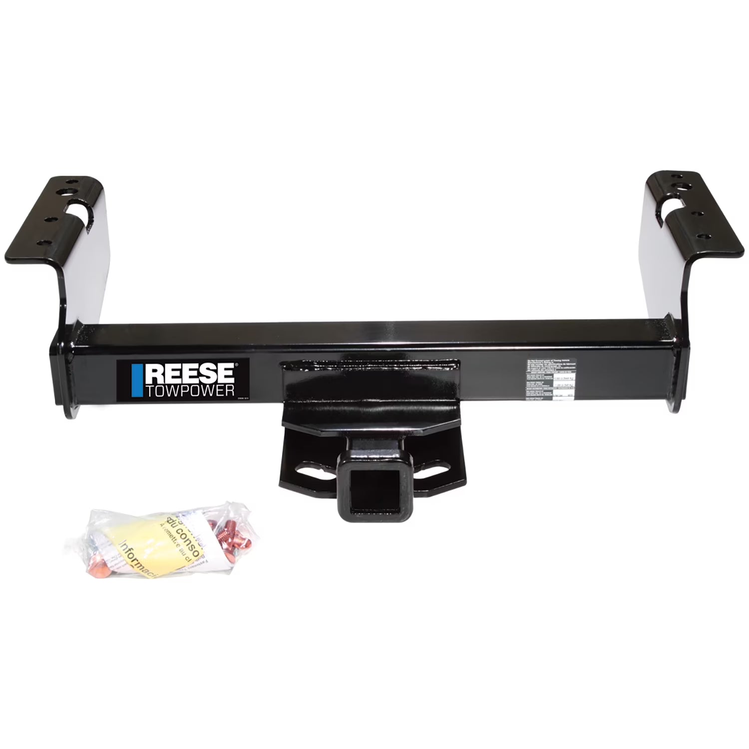 Class 5 Trailer Hitch, 2 Inch Square Receiver, Black D7750