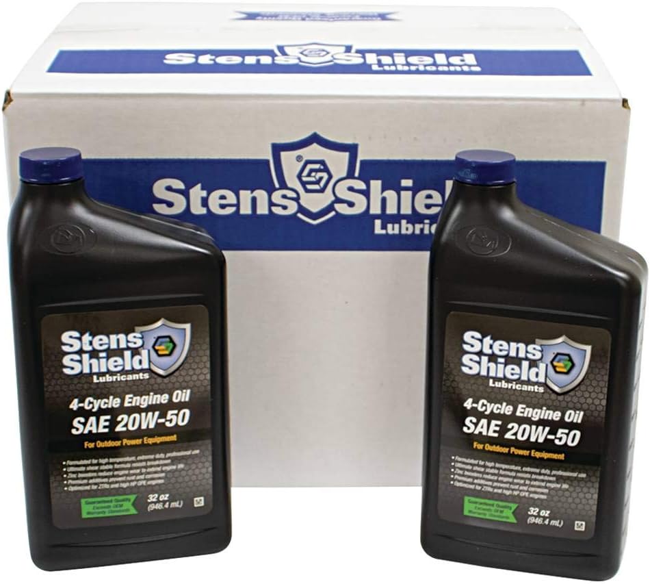 4-Cycle Engine Oil SAE 20W-50, Pack of 2 Q18472