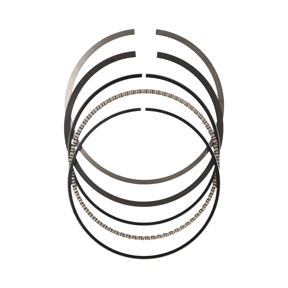 Piston Ring Set, 8 Cyl., File Fit W525
