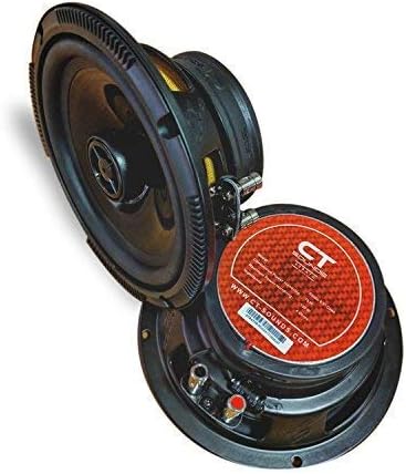 6.5” 240 Watt 2-Way Weatherproof Coaxial Car Speakers, Pair Pack of 2 H77404