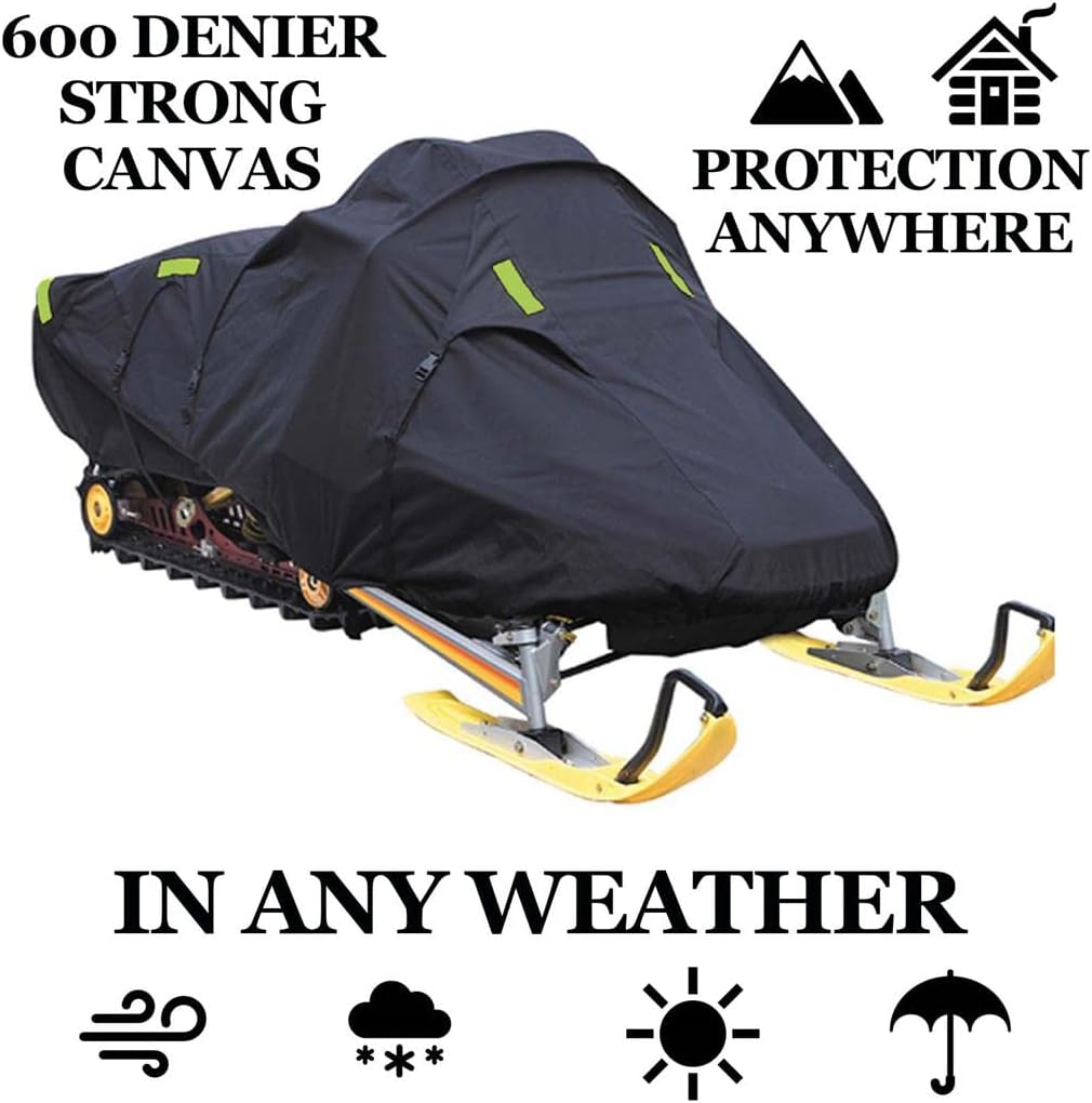 Trailerable Snowmobile Sled Cover, 600 Denier V8763
