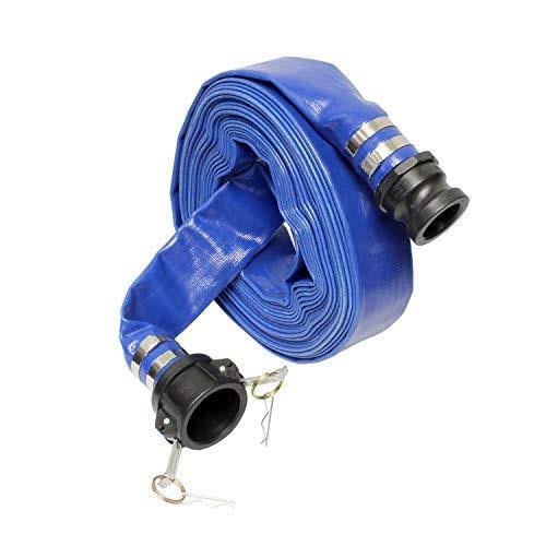 Lay Flat Hose 2in x 50ft PVC Heavy Duty D36257