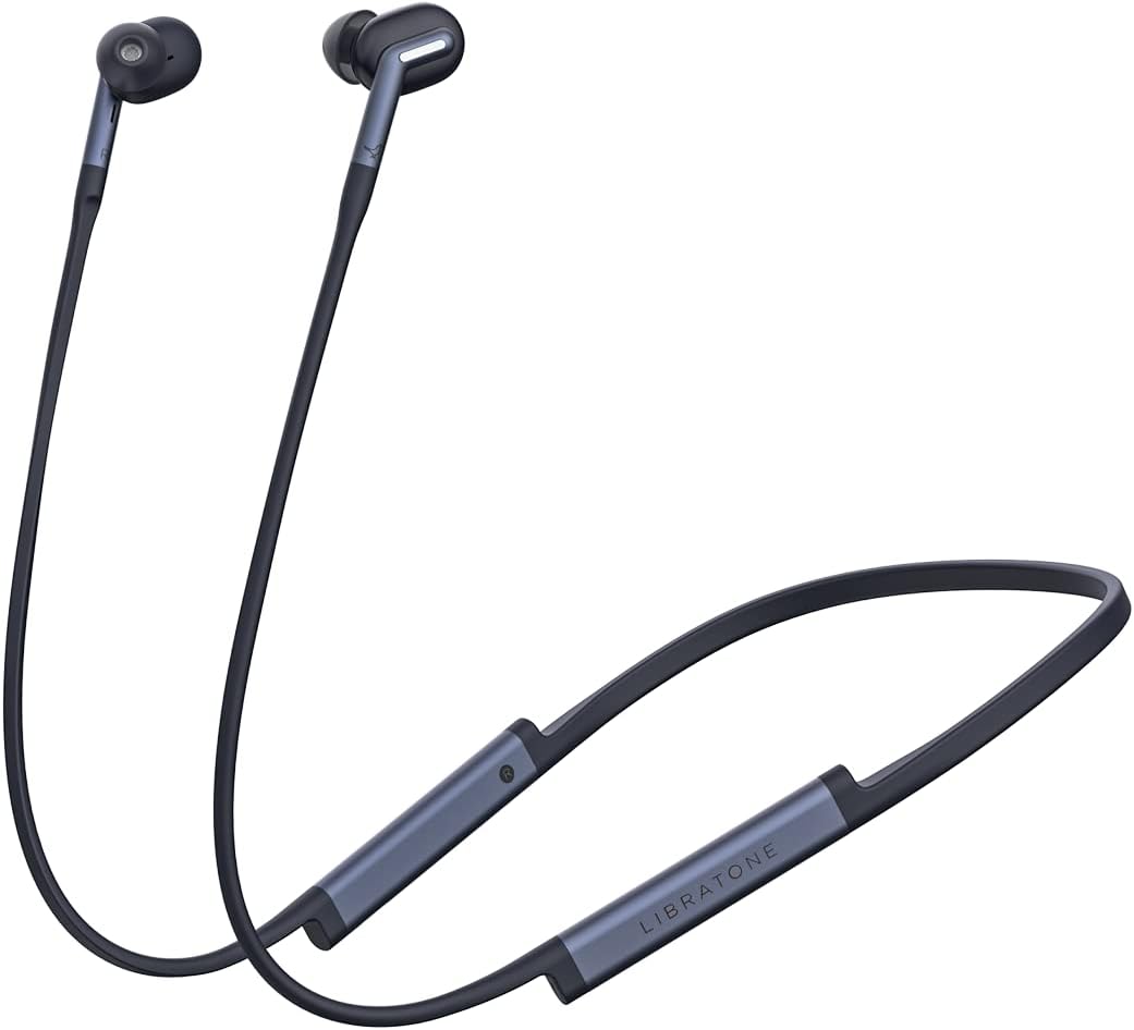Wireless Neckband Sport Headphones with Active Noise Cancelling, Bluetooth 5.2, IP54 Sweat Resistant J72189