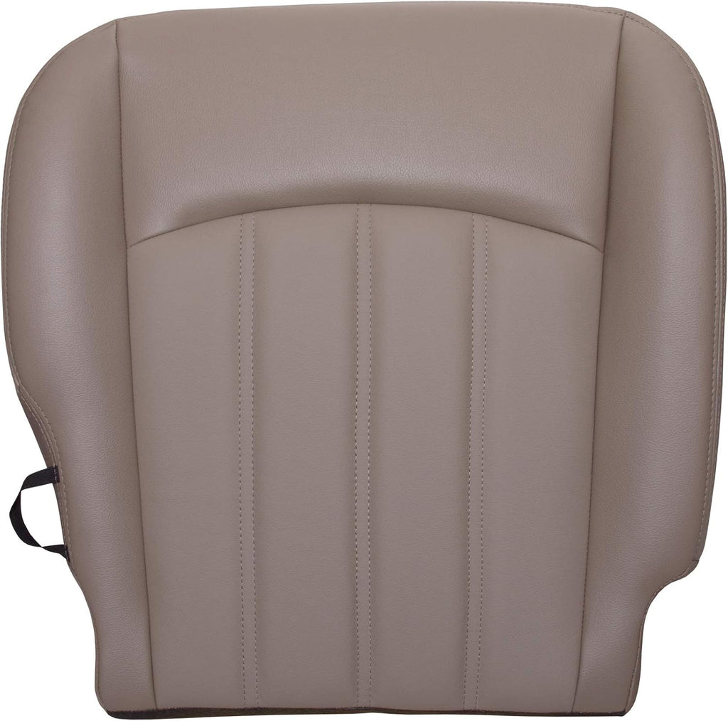 Passenger Bottom Split Bench 40 Portion Replacement Leather Seat Cover Light Pebble Beige U97639