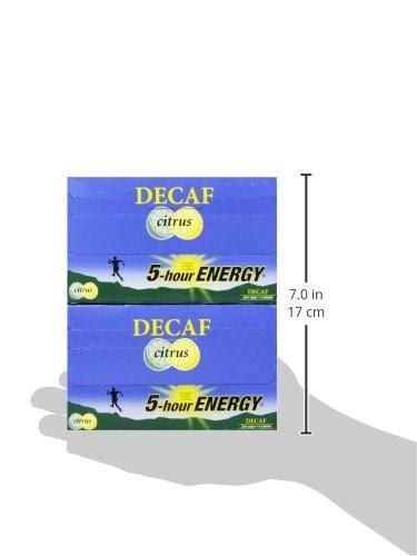 Decaf Citrus Energy Shot, 24 Count A486