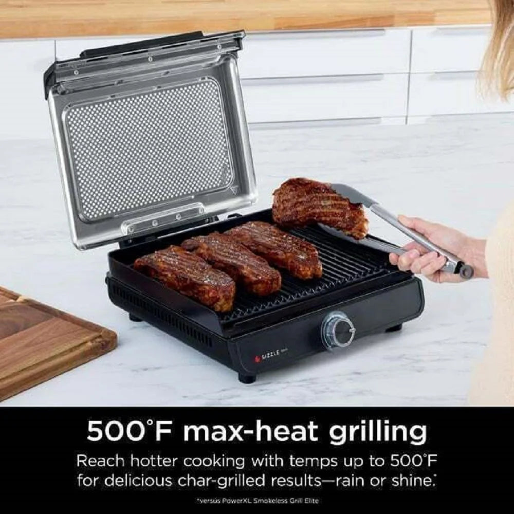 Smokeless Indoor Grill with Nonstick Grill Plate Z97324