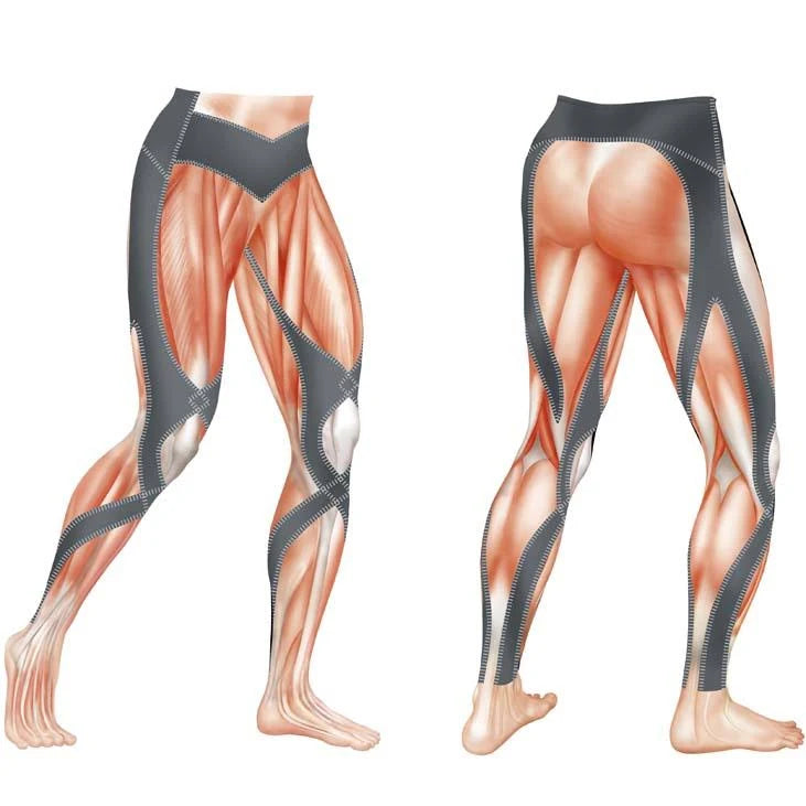 3/4 Stabilyx Tight, Black/Grey/Blue I334