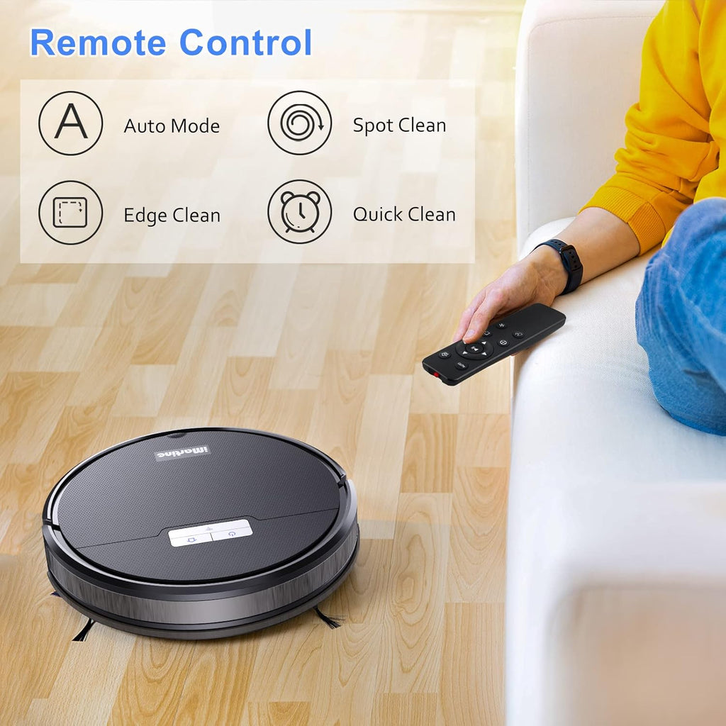 Robot Vacuum and Mop Cleaner with Remote Control D275768
