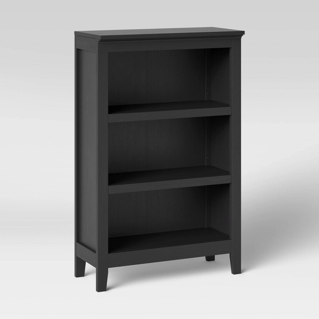 3 Shelf Bookcase, Ebony G11822