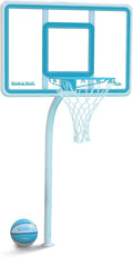 Deck-Mounted Basketball Hoop with 18 Inch Stainless Steel Rim K576379