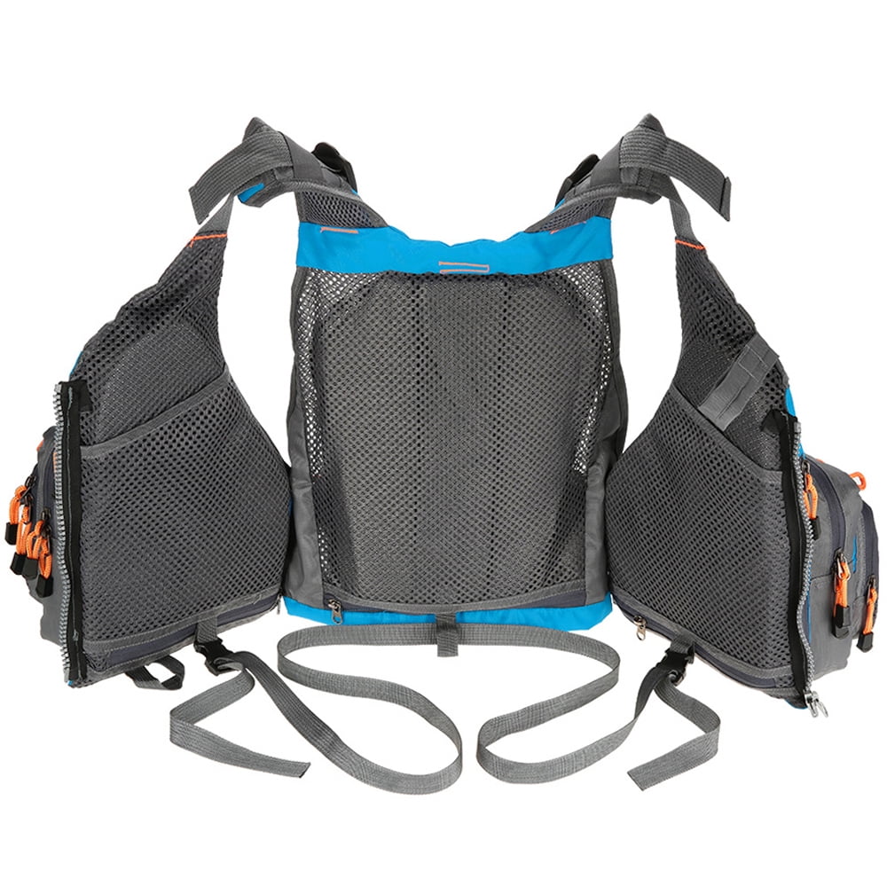 Outdoor Padded Fishing Life Jacket Swimming Sailing Waistcoat Floatation Device A56722