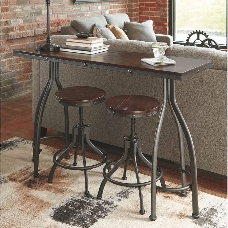 Counter Height 3-Piece Table and Bar Stool Set Z31137