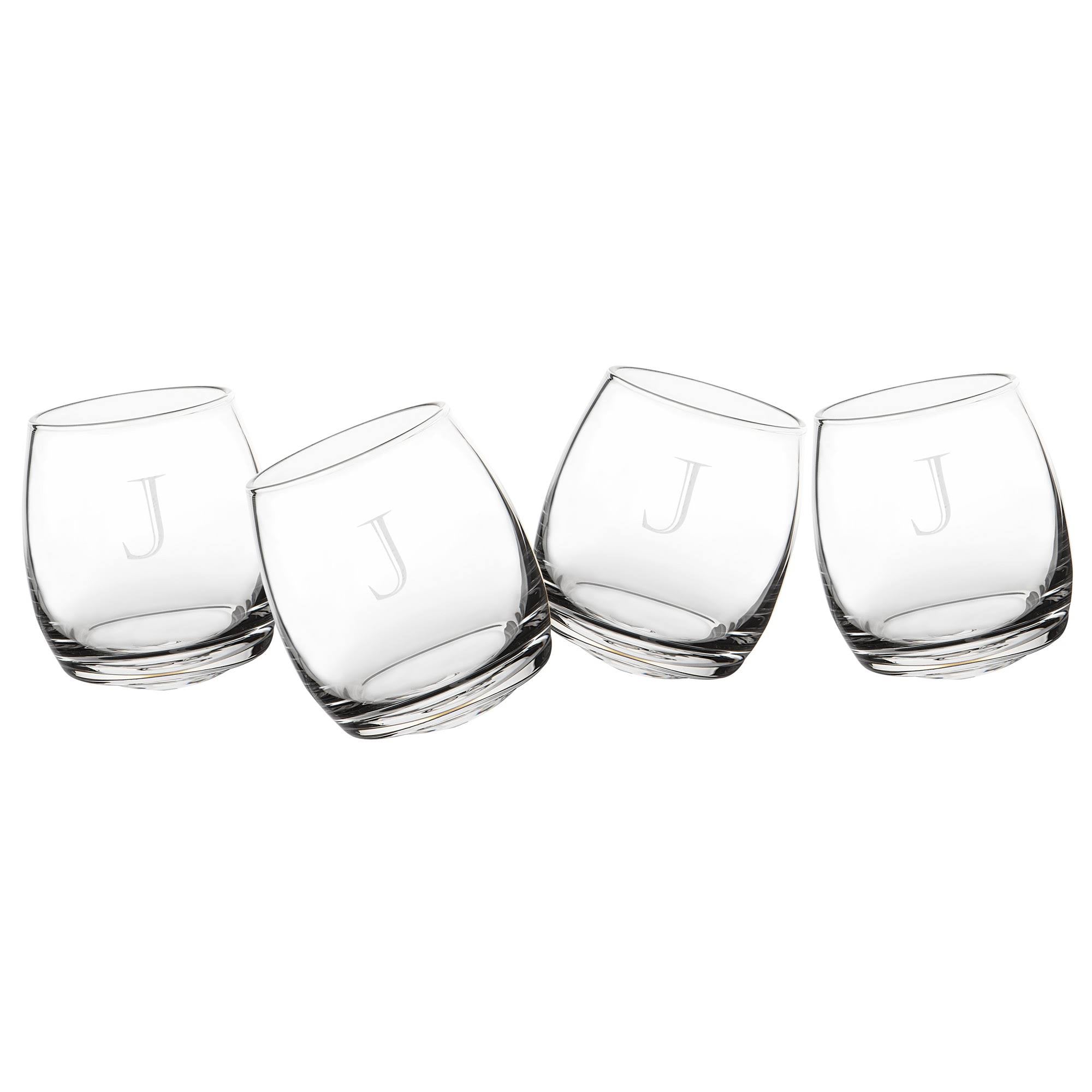 Set of 4 Whiskey Glasses G2763