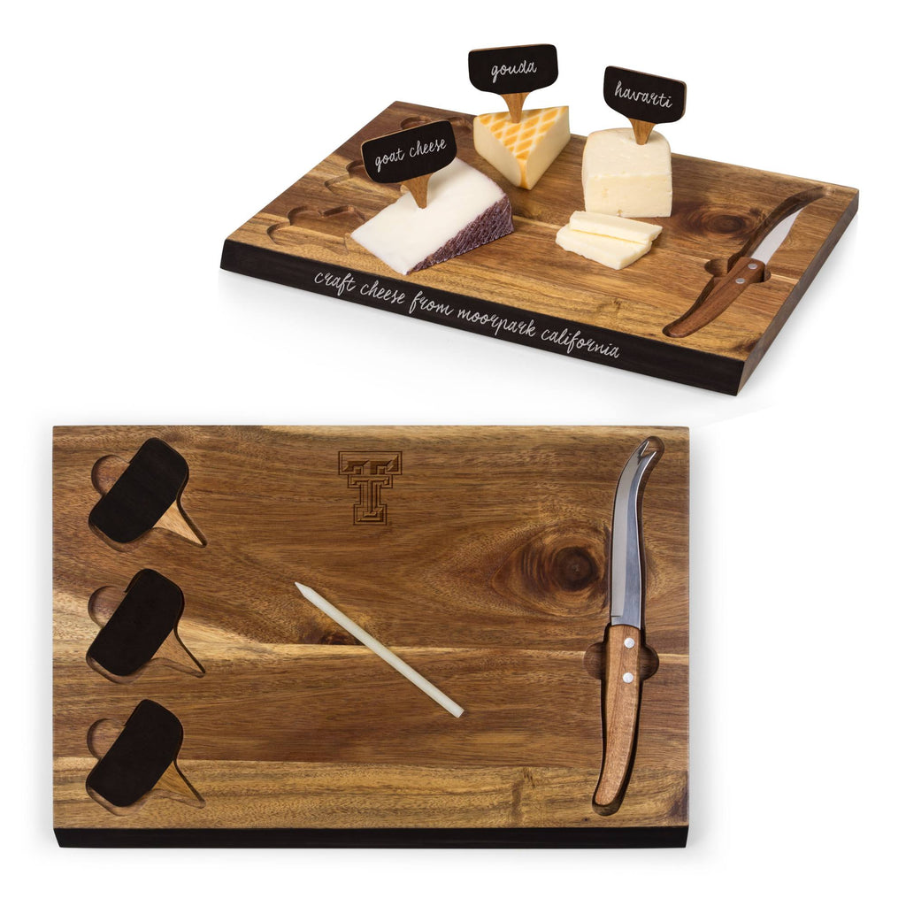 Acacia Cheese Board and Tools Set J533