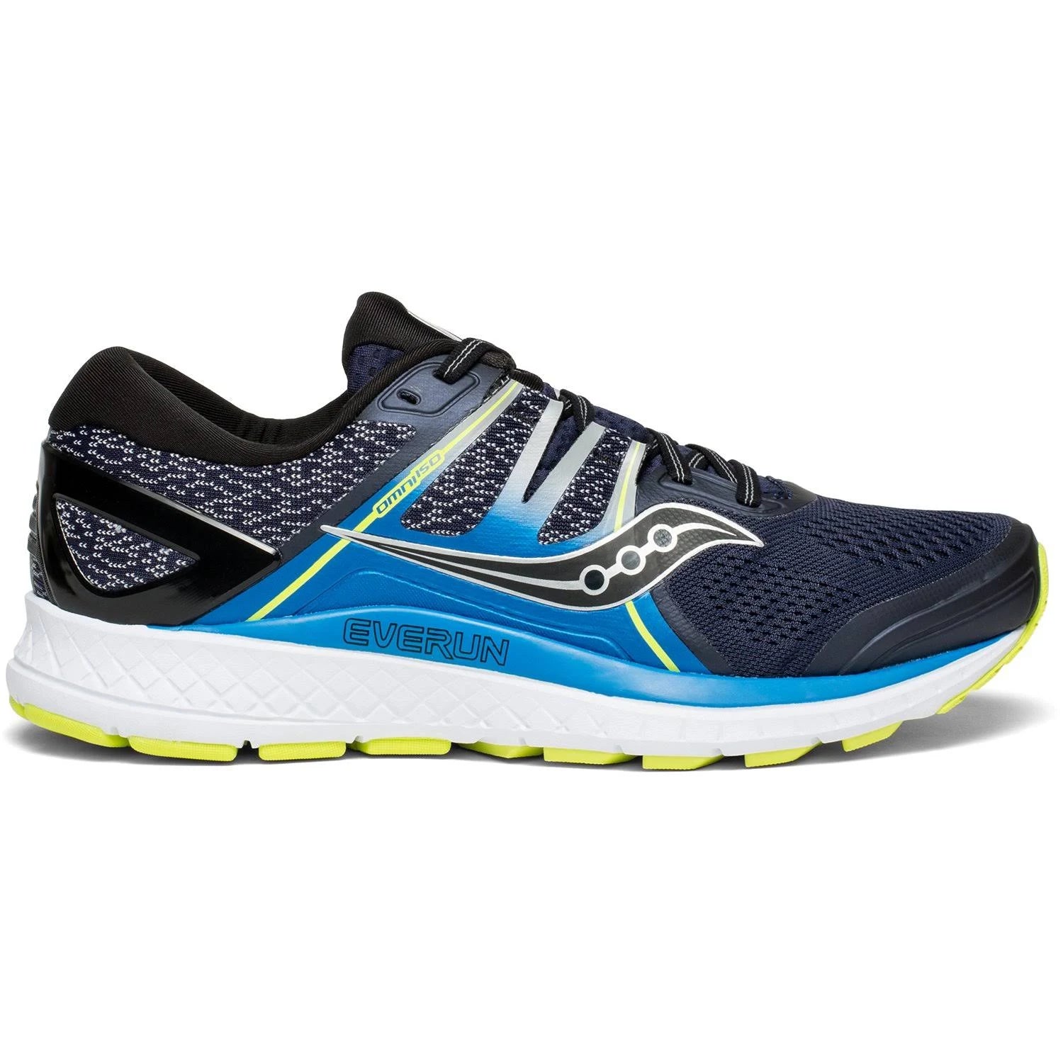 Navy Blue Citron Wide Running Shoes E21772