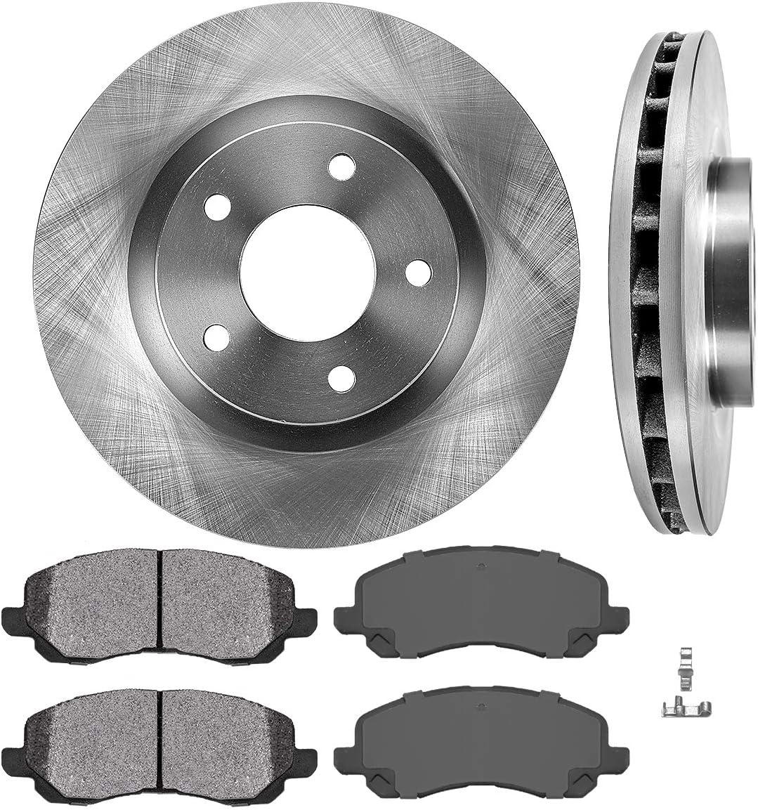 Brake Rotors and Metallic Brake Pads Kit L322
