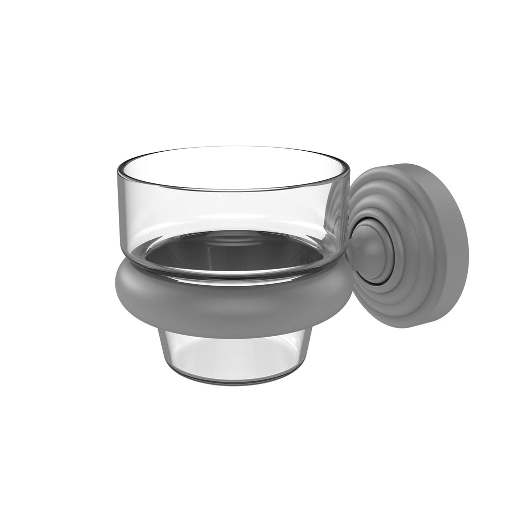Wall Mounted Votive Candle Holder - Matte Gray U377
