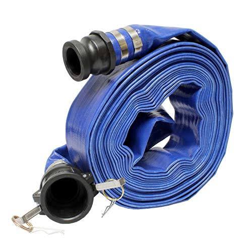 Lay Flat Hose 2in x 50ft PVC Heavy Duty D36257