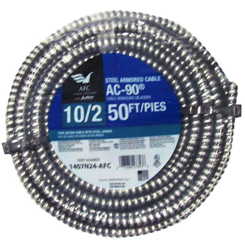 10/2 x 50 ft. Armored Electrical Cable C896