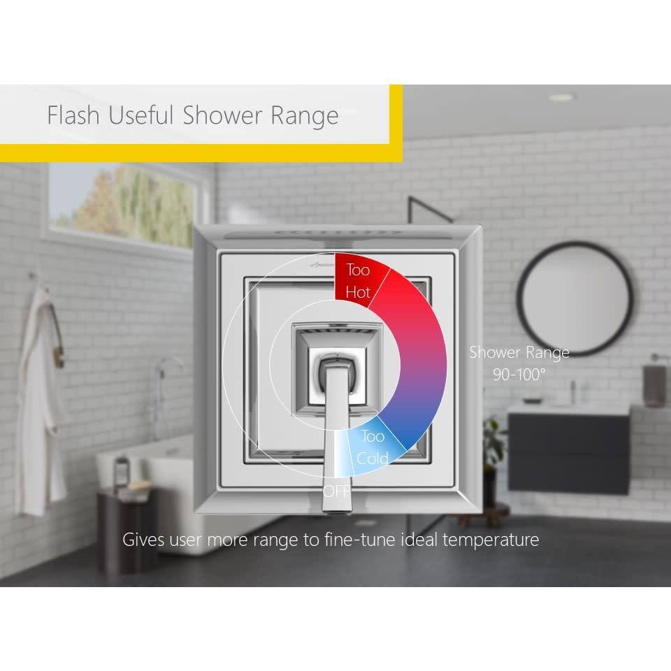 Shower Only Trim Package with Polished Chrome P3008