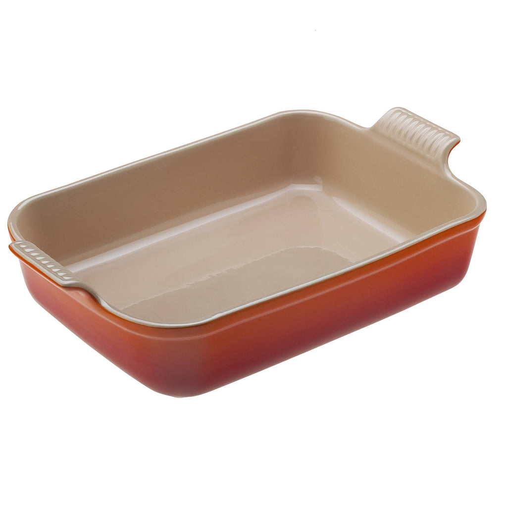 4-Quart Stoneware Rectangular Dish L9843