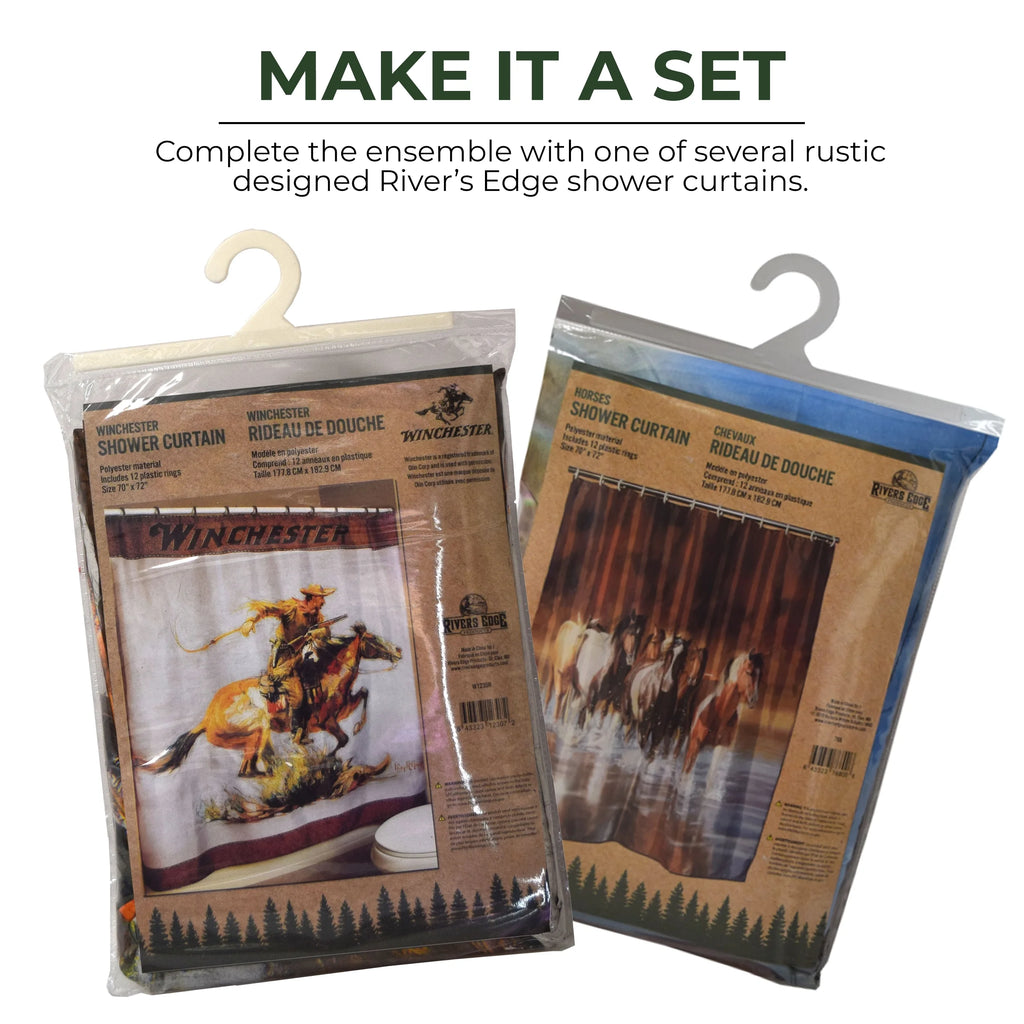 Cowboy Boot Shower Curtain Hooks D566290