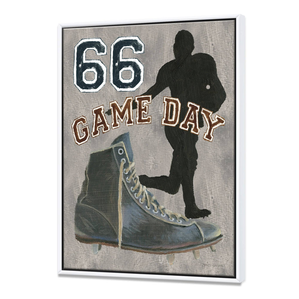 Vintage Sport Framed Canvas - Black - 34 in. Wide x 44 in. High M530