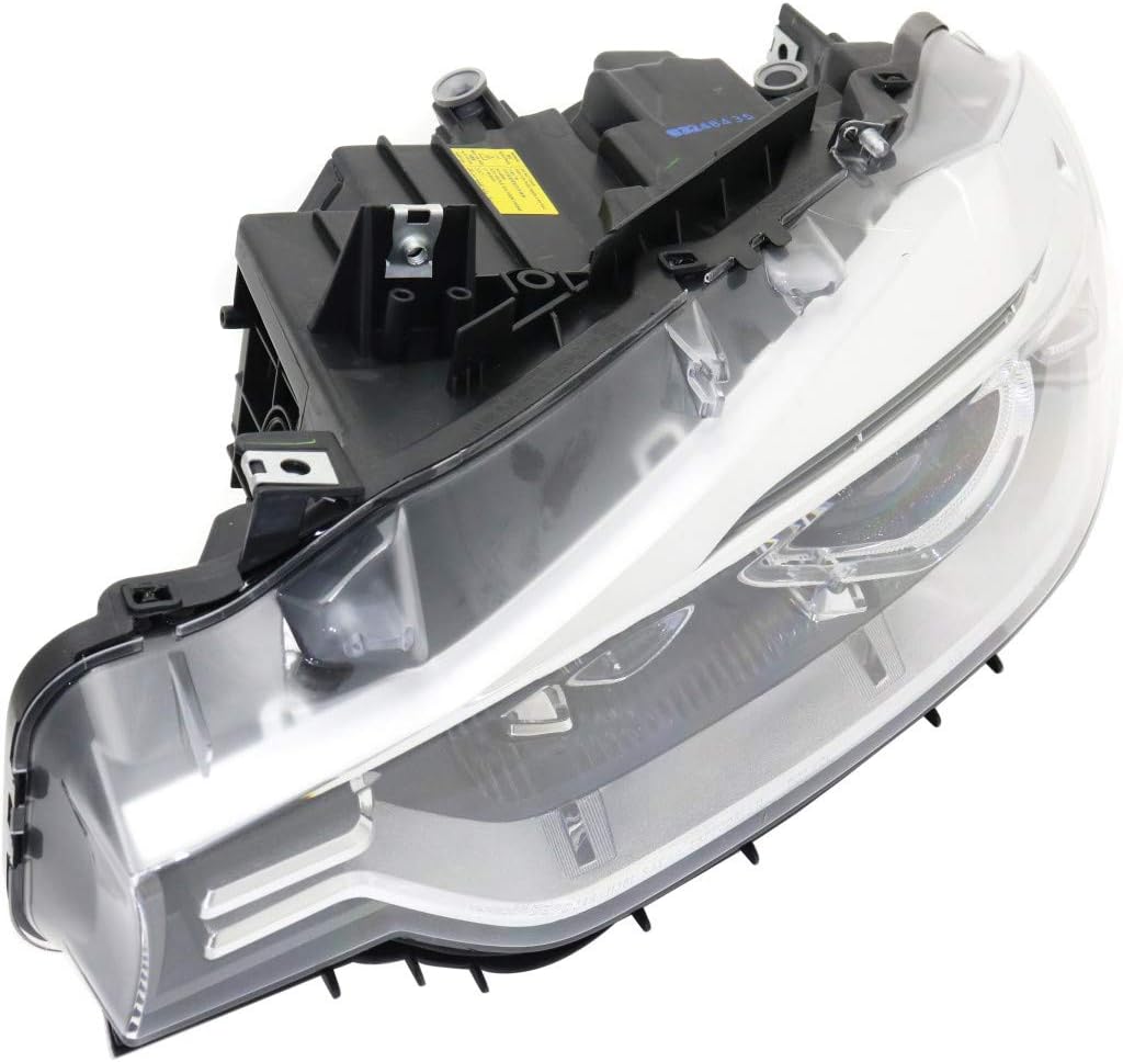 Headlight Assembly Unit Xenon Type Driver H126016
