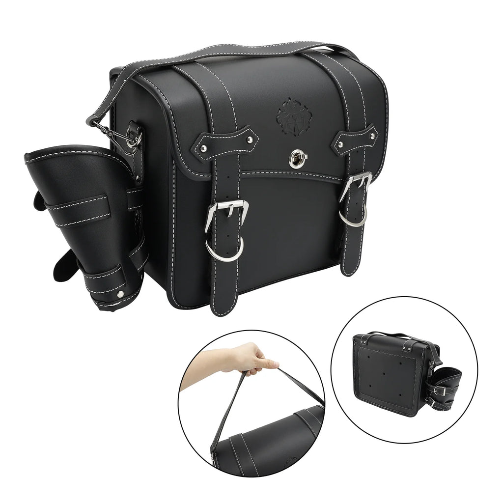 Side Saddlebag Tool Bag Luggage Pouch Storage M-Size R230