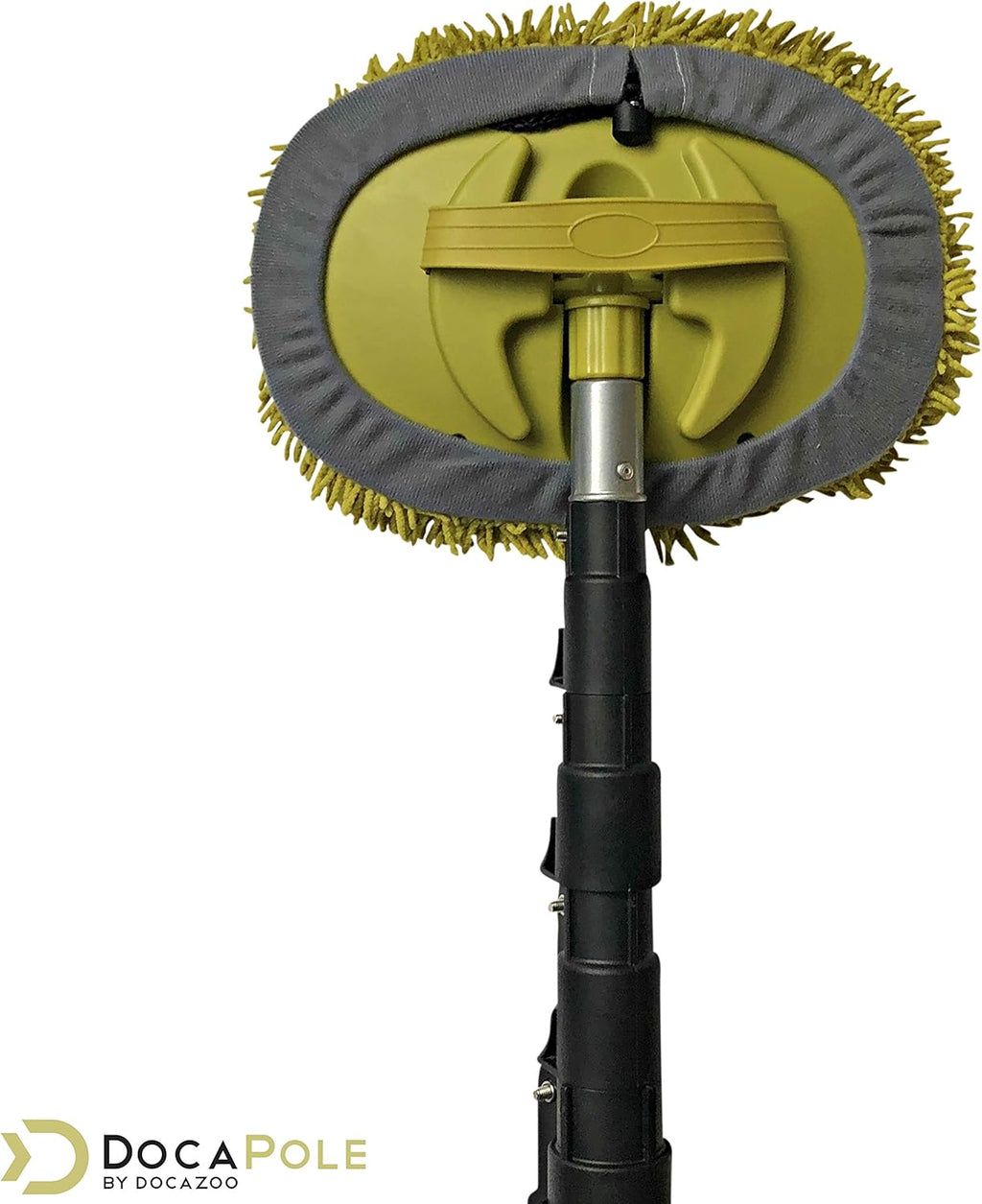 Wall Duster with Telescoping Pole and Chenille Microfiber Cleaning Head I5112