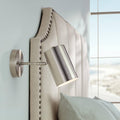 Brushed Nickel Metal Wall Mounted Lamp Light Fixture K4415