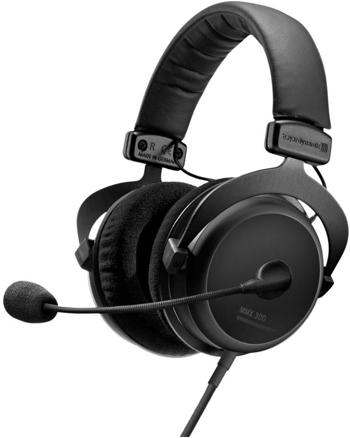 MMX 300 2nd Generation Gaming Headset with Detachable Cable and Hard Shell Headphone Case Bundle O237